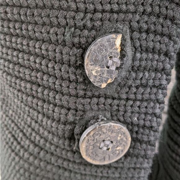 UGG® Classic Cardy Button Detailed Knit Boots - Picture 6 of 11